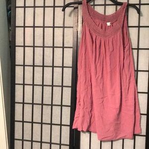 Pink tank top